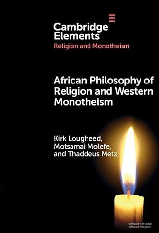 African Philosophy of Religion and Western Monotheism