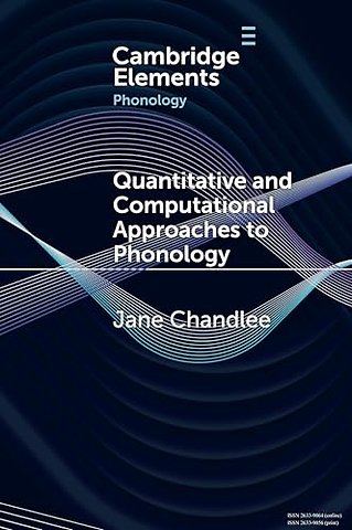 Quantitative and Computational Approaches to Phonology