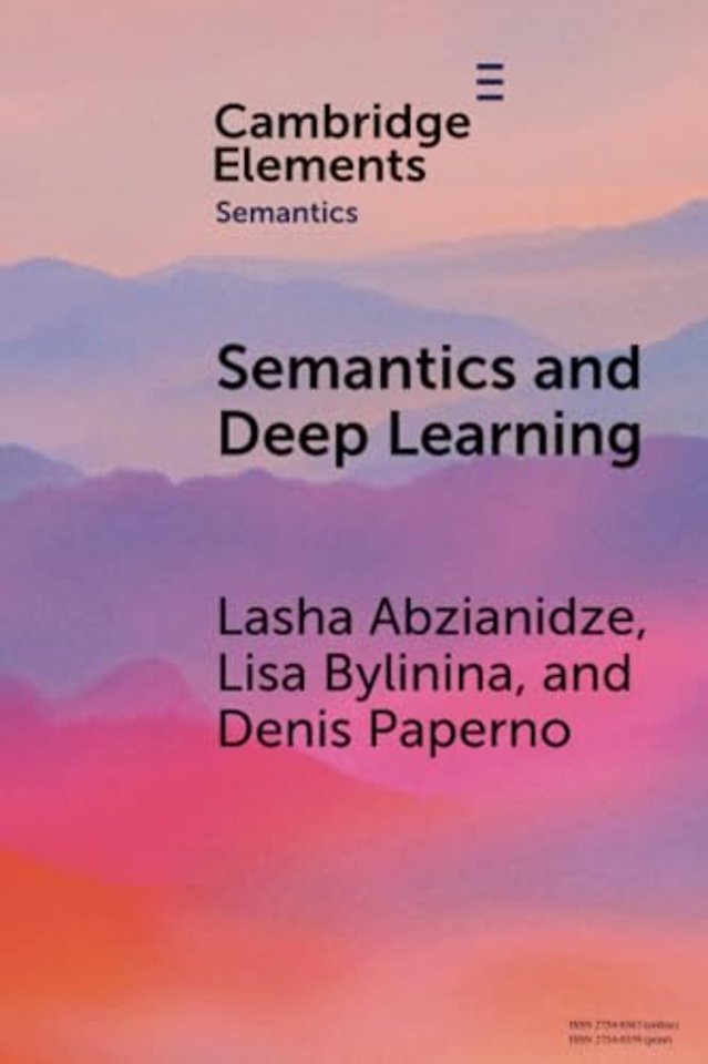 Semantics and Deep Learning