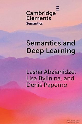 Semantics and Deep Learning