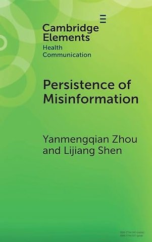 Persistence of Misinformation