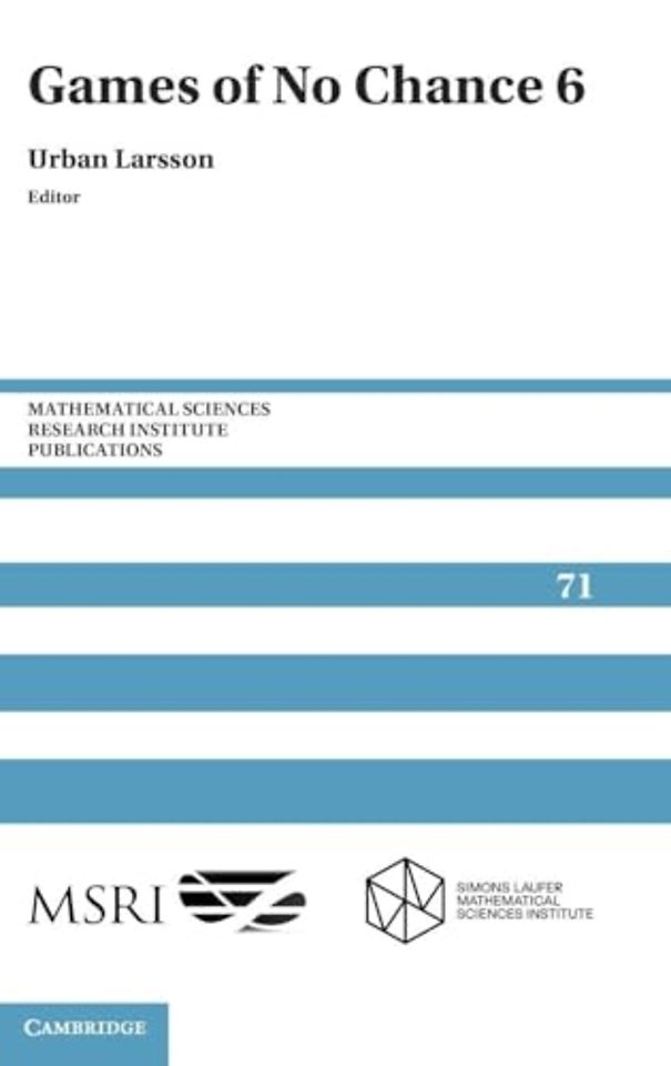 Games of No Chance 6