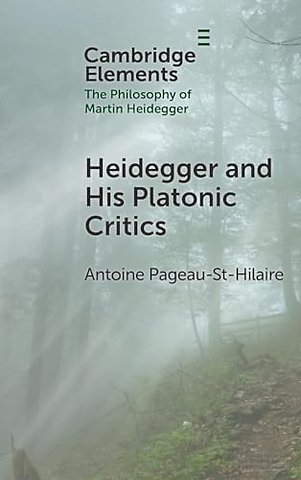 Heidegger and His Platonic Critics
