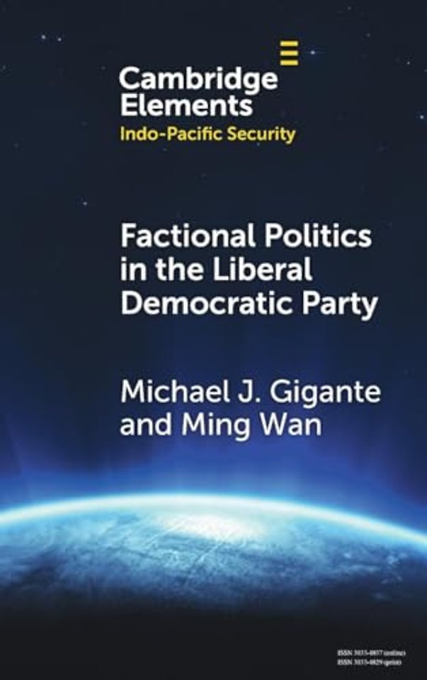 Factional Politics in the Liberal Democratic Party