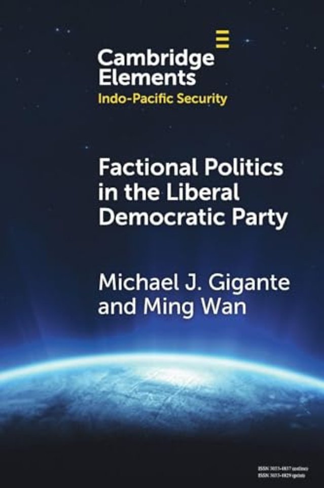 Factional Politics in the Liberal Democratic Party