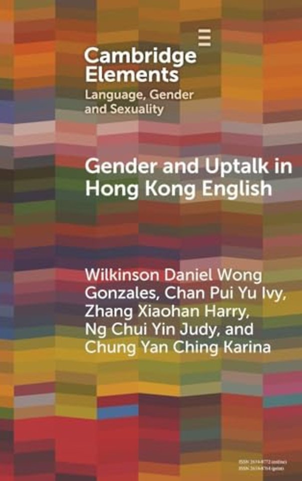 Gender and Uptalk in Hong Kong English