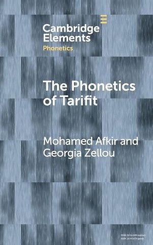 The Phonetics of Tarifit