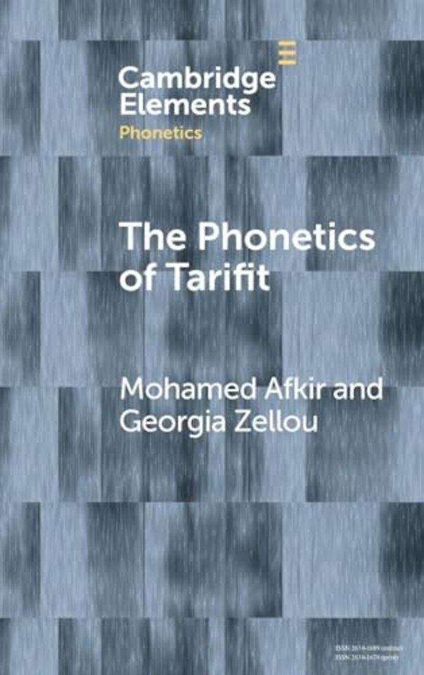 The Phonetics of Tarifit