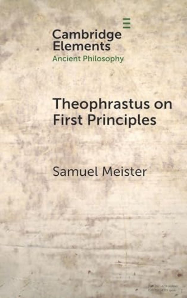 Theophrastus on First Principles