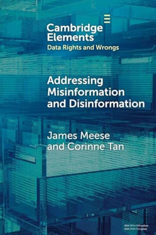 Addressing Misinformation and Disinformation
