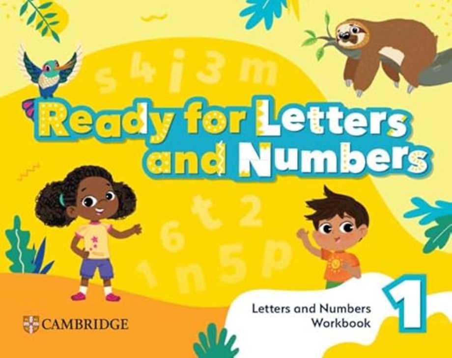 Ready, Set, Grow! Level 1 Letters and Numbers Workbook American English