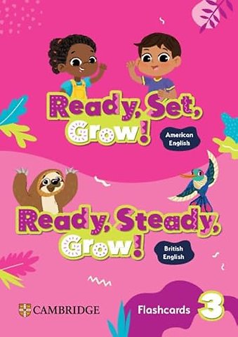 Ready, Set, Grow! Level 3 Flashcards American English