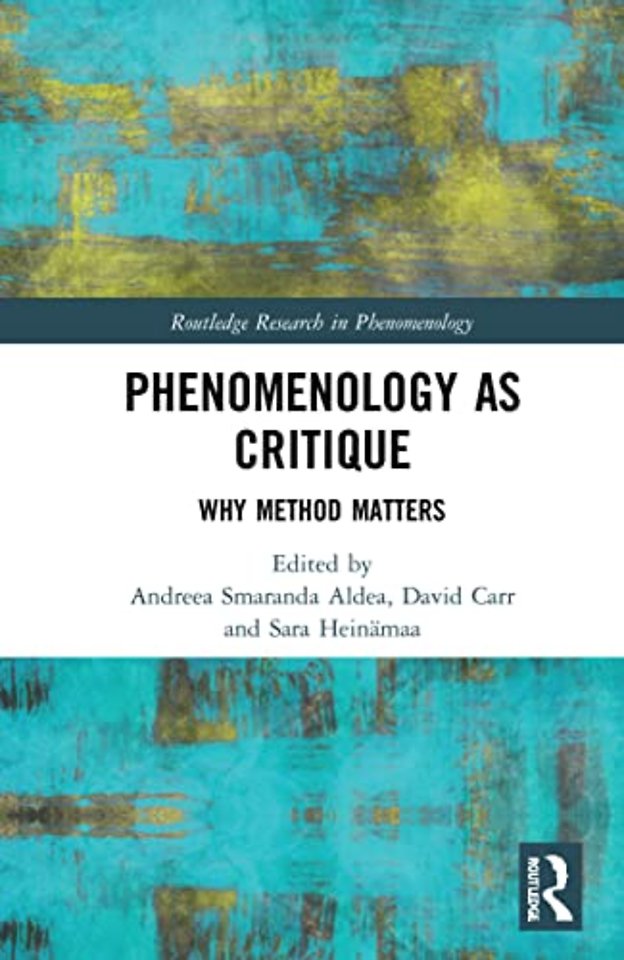 Phenomenology as Critique