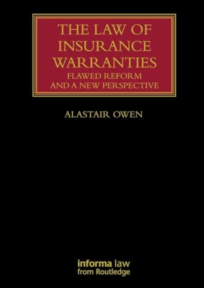 The Law of Insurance Warranties