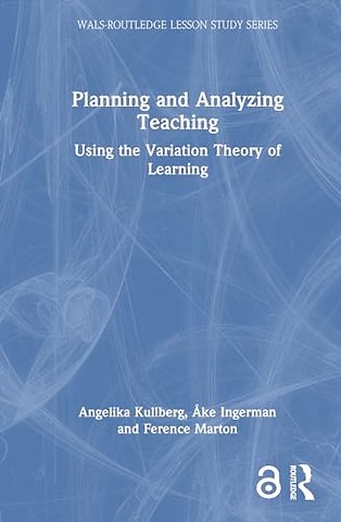 Planning and Analyzing Teaching