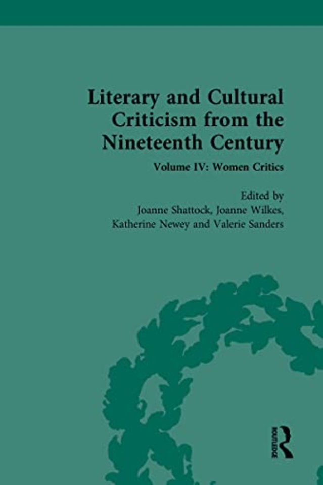 Literary and Cultural Criticism from the Nineteenth Century