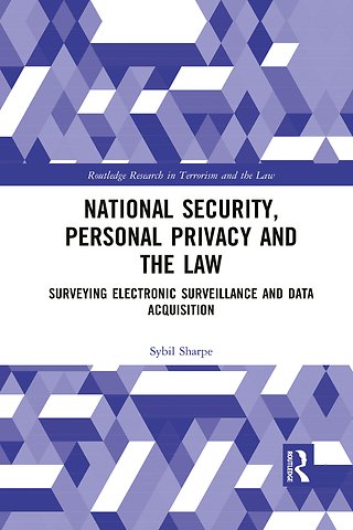 National Security, Personal Privacy and the Law