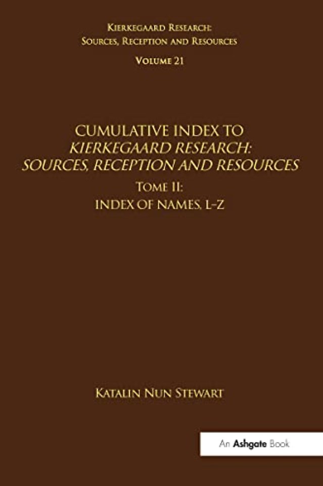 Volume 21, Tome II: Cumulative Index