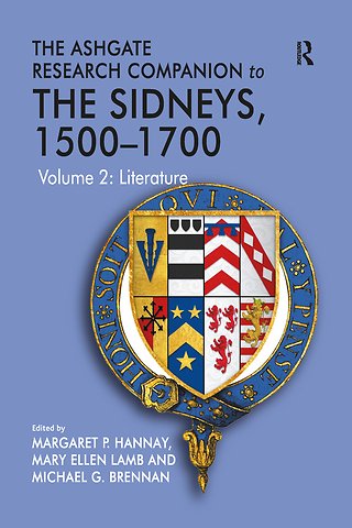 Ashgate Research Companion to The Sidneys, 1500–1700