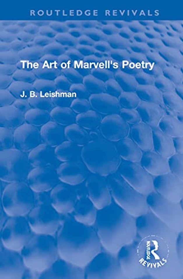 Art of Marvell's Poetry
