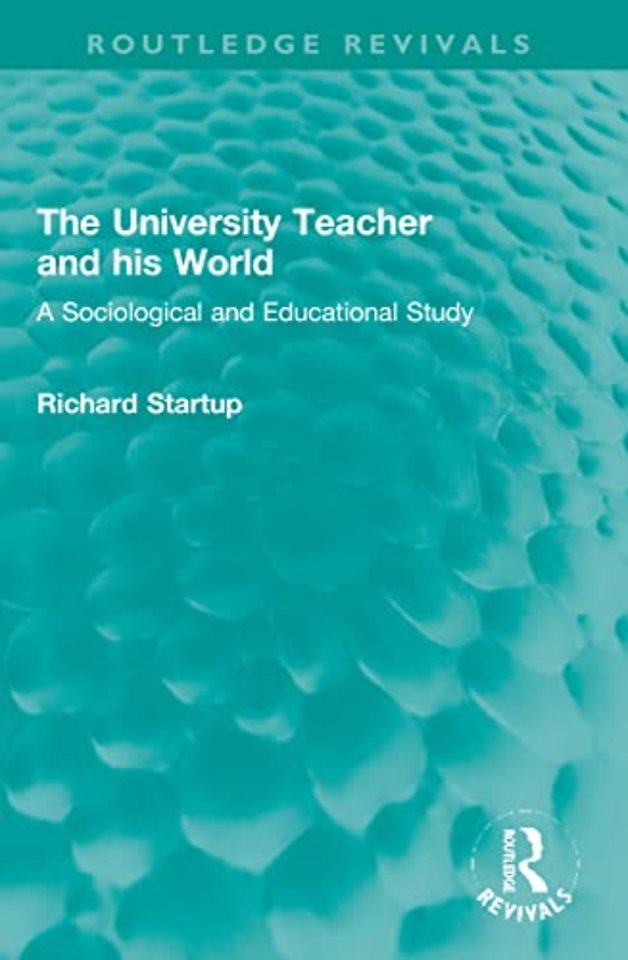 University Teacher and his World