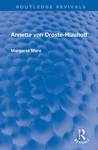 Annette von Droste-Hülshoff
