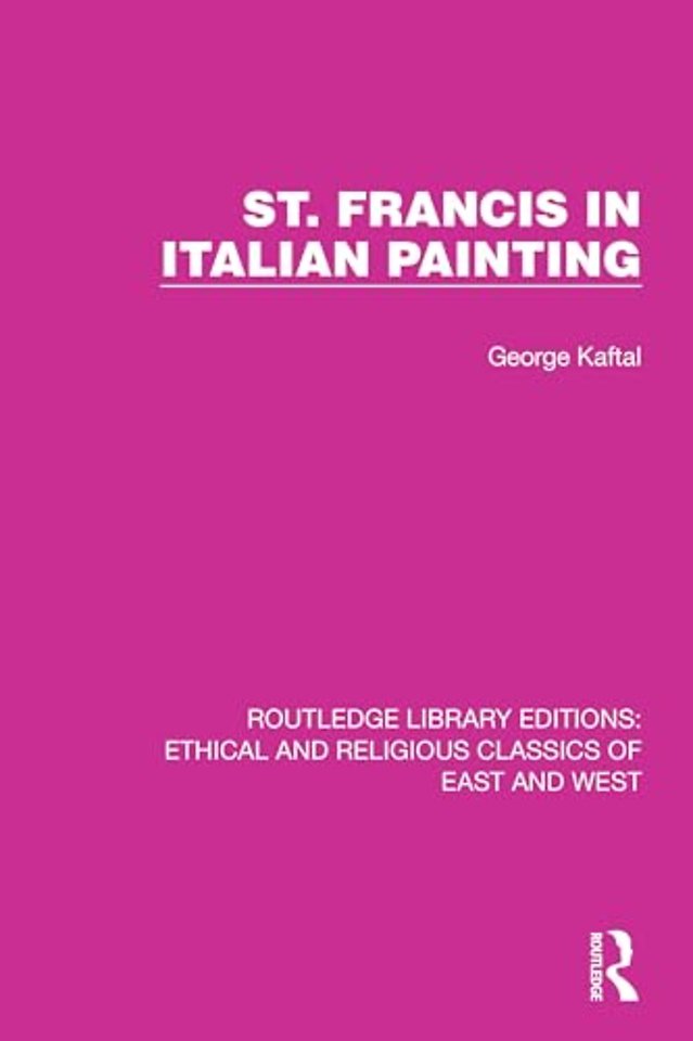 St. Francis in Italian Painting
