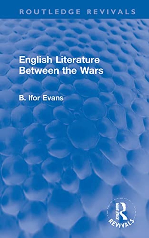 English Literature Between the Wars