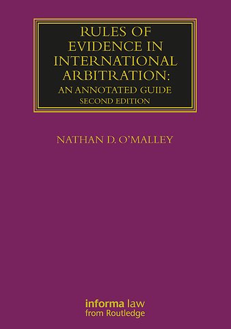 Rules of Evidence in International Arbitration