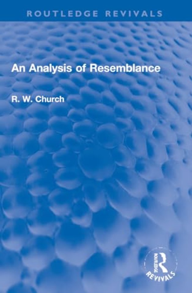 An Analysis of Resemblance
