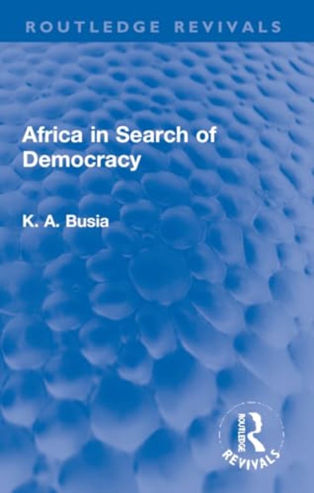 Africa in Search of Democracy
