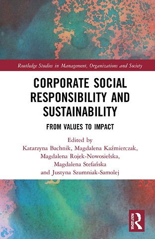 Corporate Social Responsibility and Sustainability