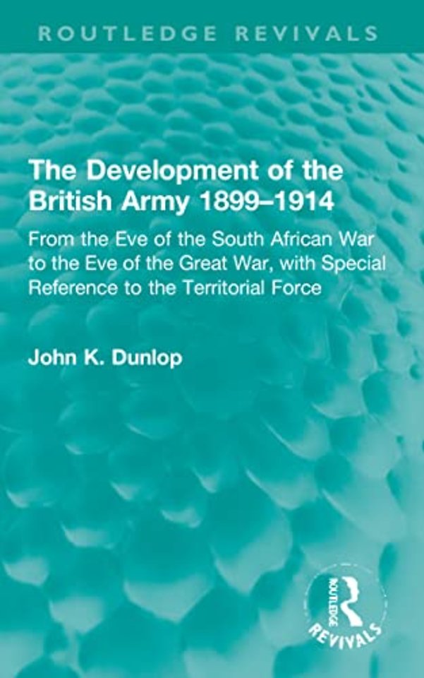 Development of the British Army 1899–1914