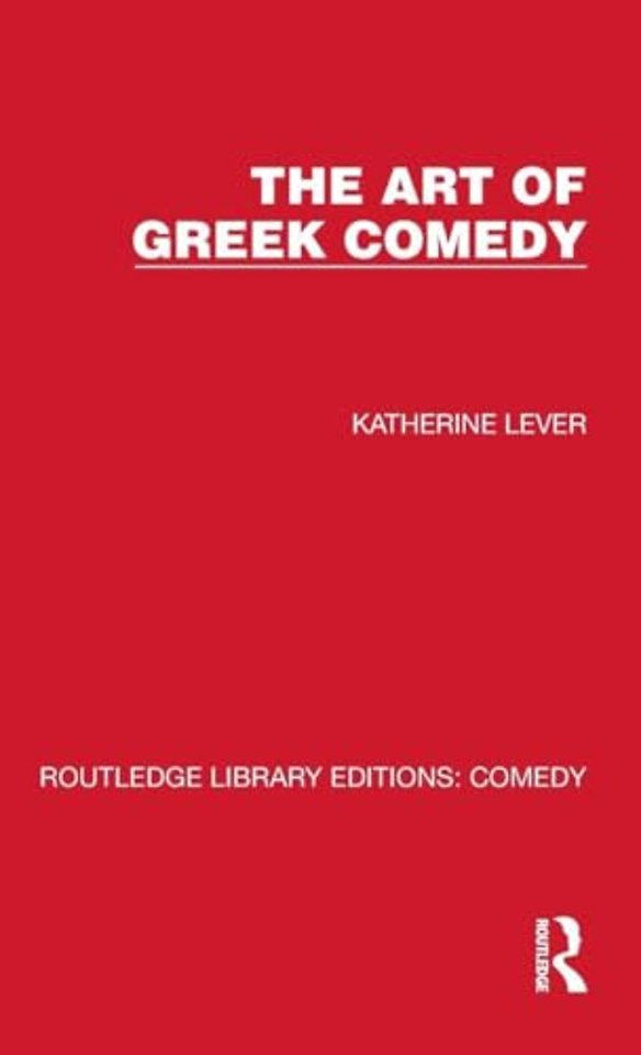 Art of Greek Comedy