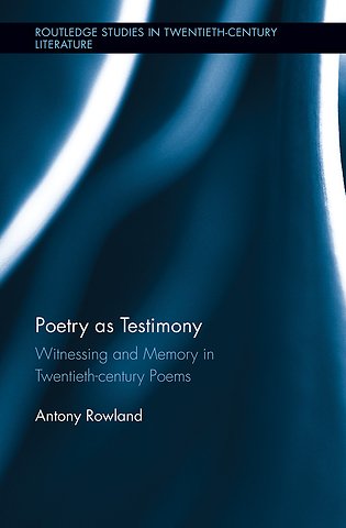 Poetry as Testimony