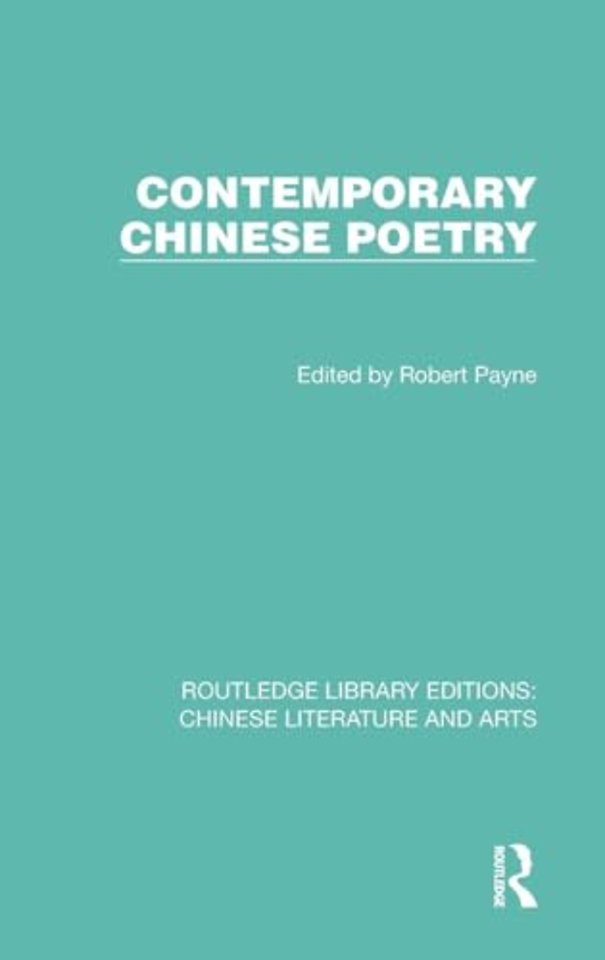 Contemporary Chinese Poetry