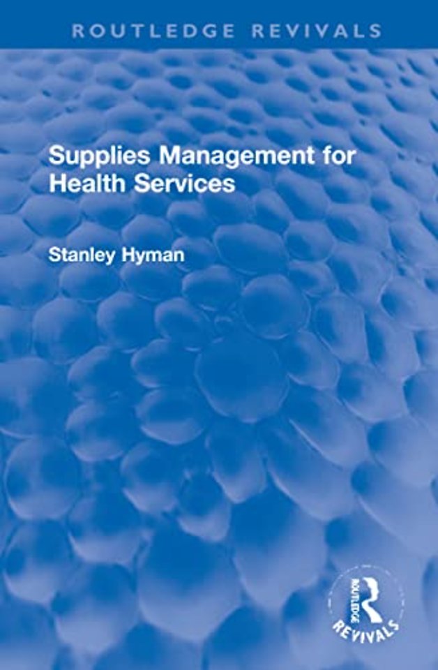 Supplies Management for Health Services