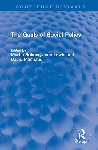 Goals of Social Policy