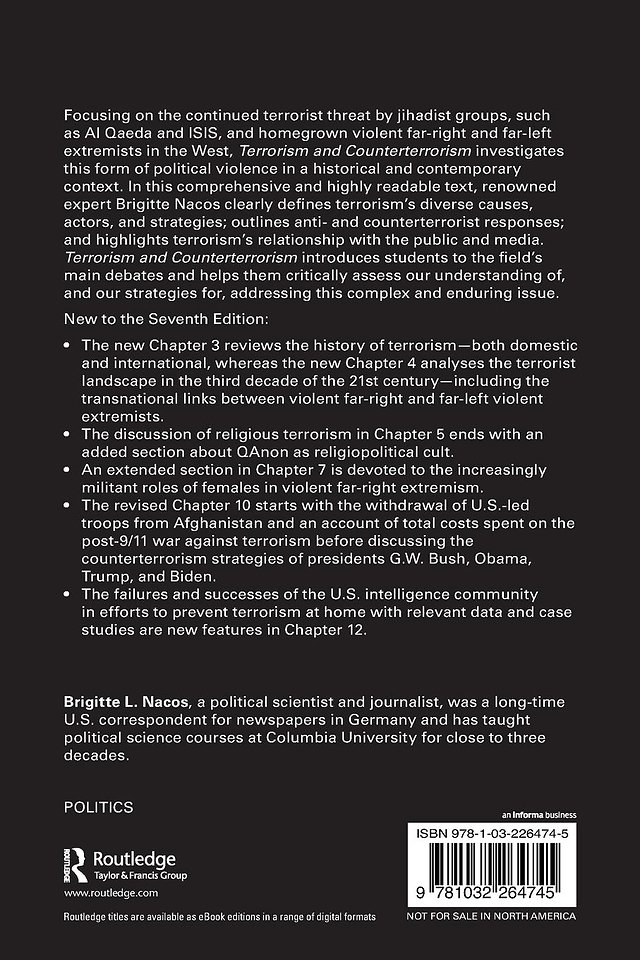 Terrorism and Counterterrorism