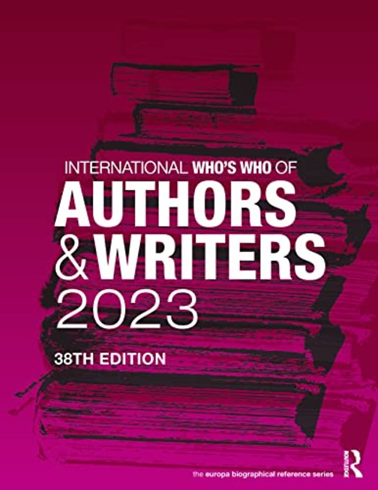 International Who's Who of Authors and Writers 2023