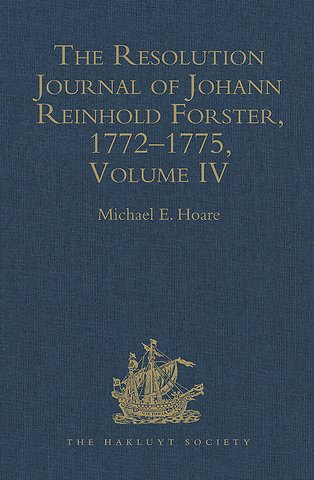 Resolution Journal of Johann Reinhold Forster, 1772–1775
