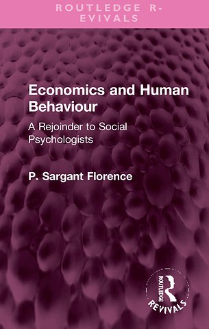 Economics and Human Behaviour