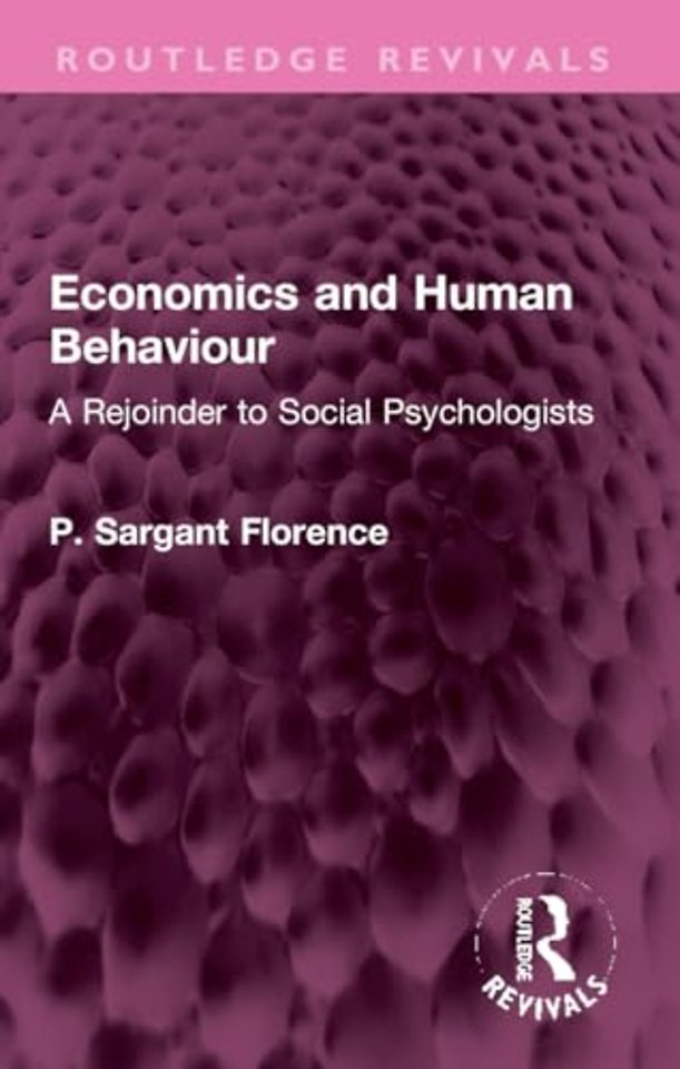 Economics and Human Behaviour