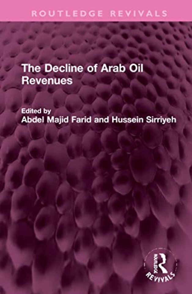 Decline of Arab Oil Revenues