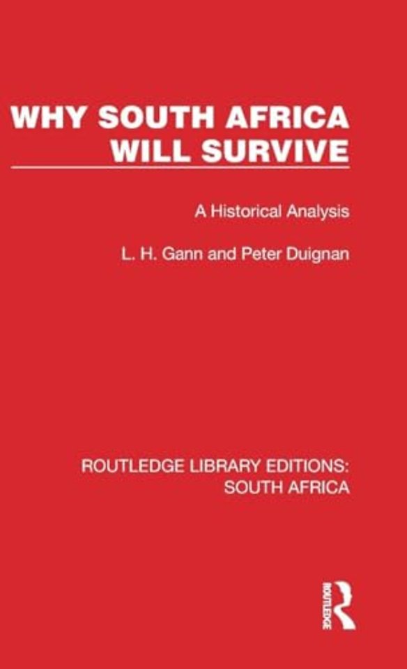Why South Africa Will Survive