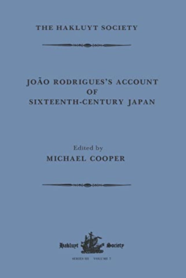 João Rodrigues's Account of Sixteenth-Century Japan