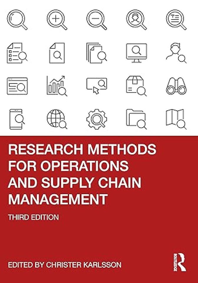 Research Methods for Operations and Supply Chain Management