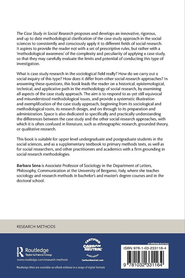 Case Study in Social Research