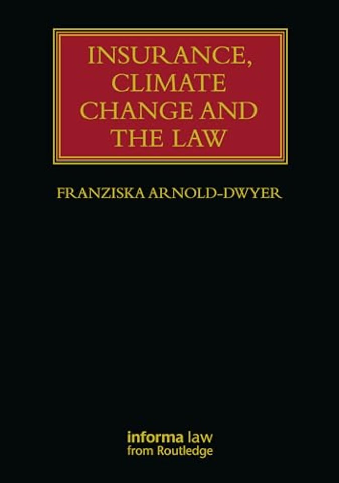 Insurance, Climate Change and the Law