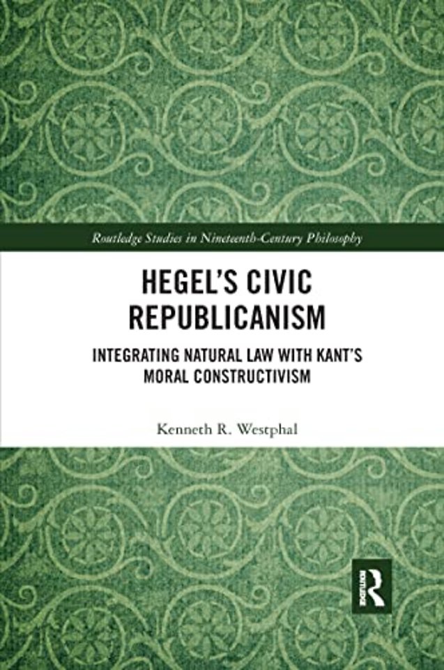 Hegel’s Civic Republicanism